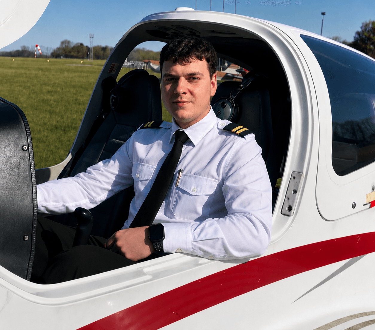 Romain, pilote et fondateur de Fly Horizons